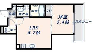 クリエオーレ友井の物件間取画像